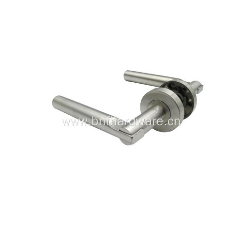 Lever type door handle stainless steel tube door handle modern door lever handle
